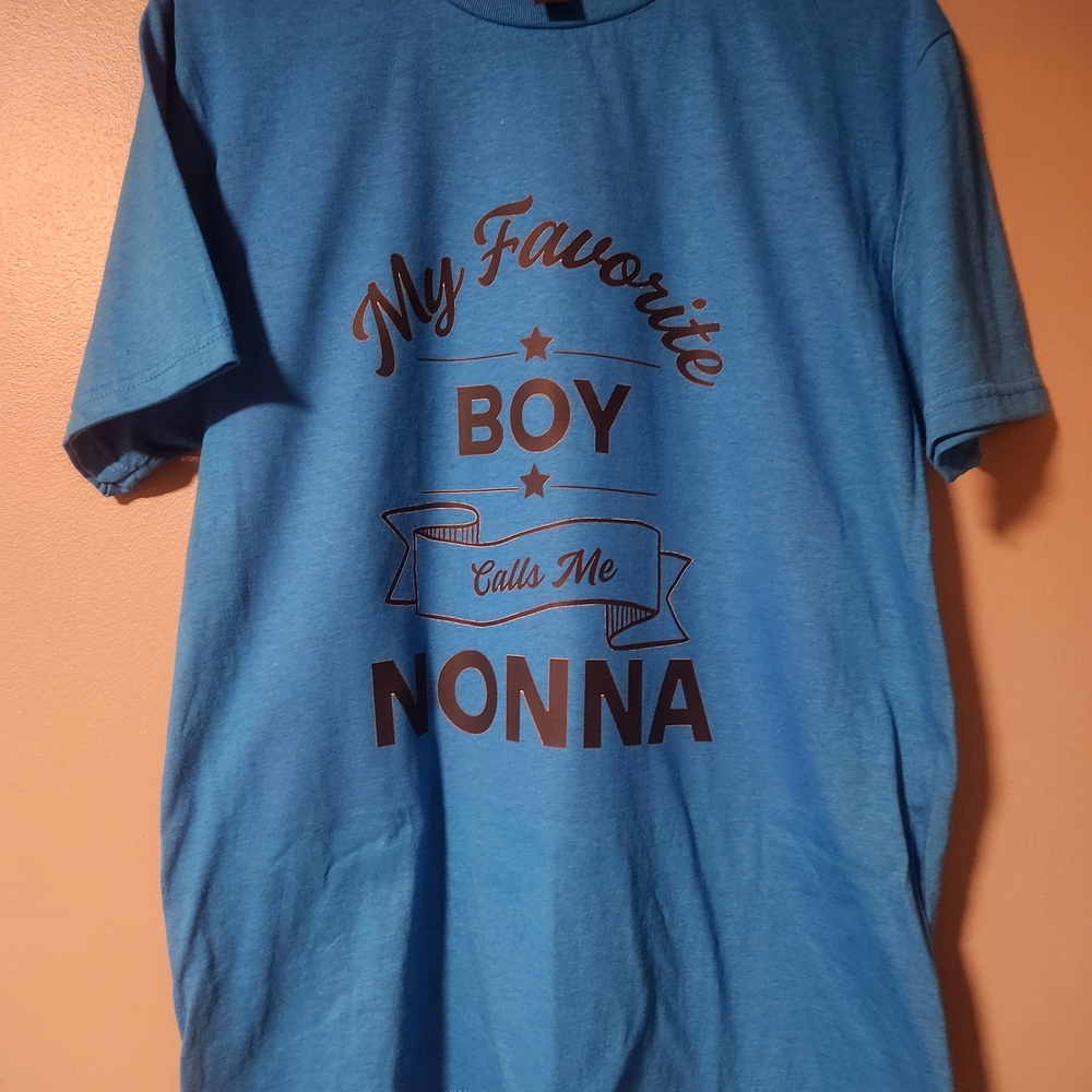 Blue Graphic Women's Top